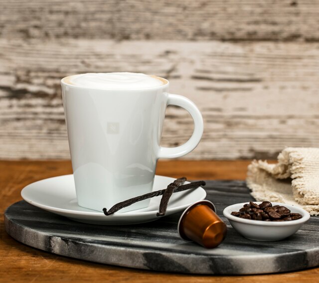 Vanilla Latte Recipe featuring Livanto Nespresso New Zealand